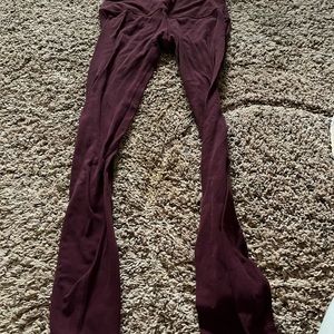 Lululemon align maroon leggings